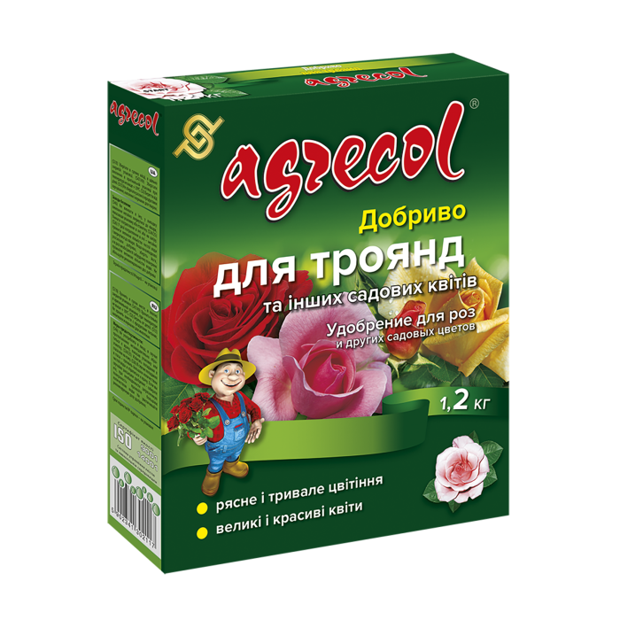 Добриво для троянд 16-14-16 Agrecol, 1,2 кг