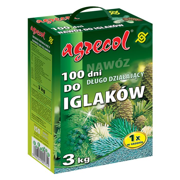 Добриво для хвої 100 днів 15-5-20 Agrecol, 3 кг