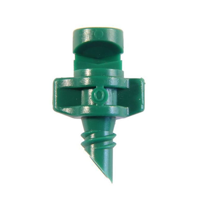 Single Piece Jet 180° Green Antelco