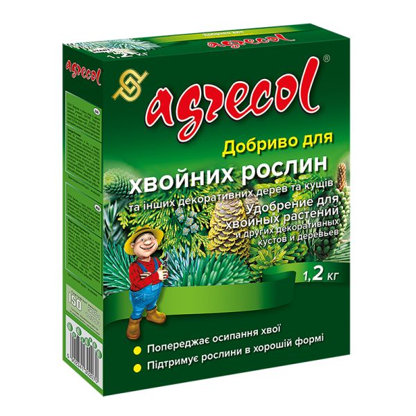 Добриво для хвойних рослин 14-14-21 Agrecol