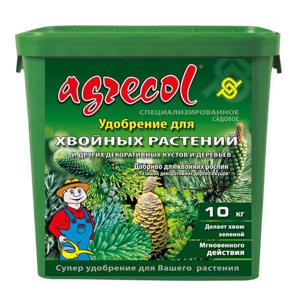Добриво для хвойних рослин 14-14-21 Agrecol