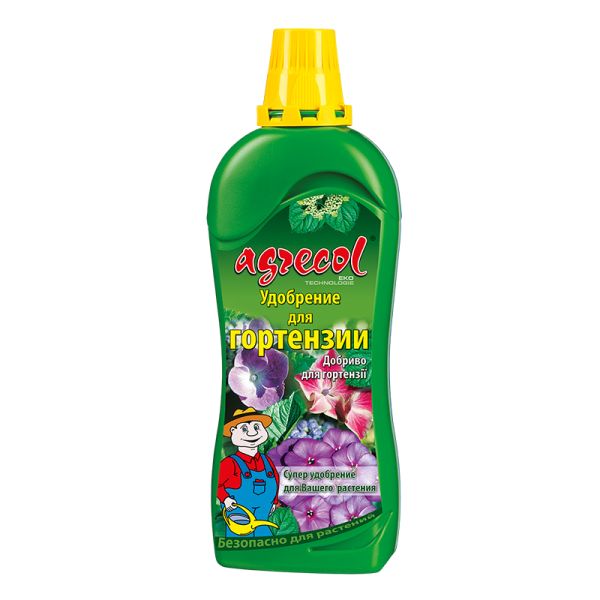 Добриво для гортензії 2-1-2 Agrecol, 0,75 л