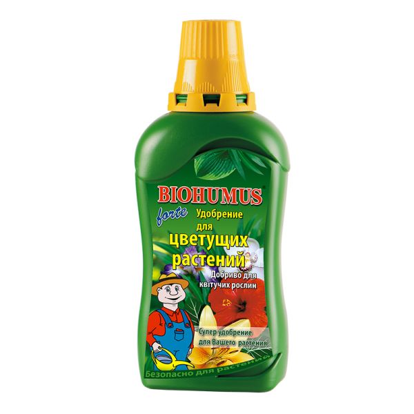 Добриво для квітучих рослин - BIOHUMUS 0,5-0,2-0,7 Agrecol