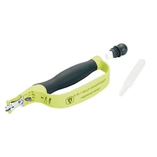 Точилка для лез 6в1 RazorSharp Spear & Jackson, зелена Точилка для лез 6в1 RazorSharp Spear & Jackson, зелена