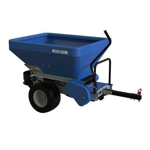 Причіпний розкидач піску ECO 50S фірми Ecolawn