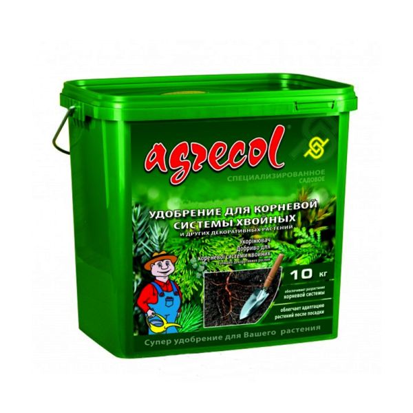 Удобрение для корневой системы хвойных 10кг 7-21-7 Agrecol