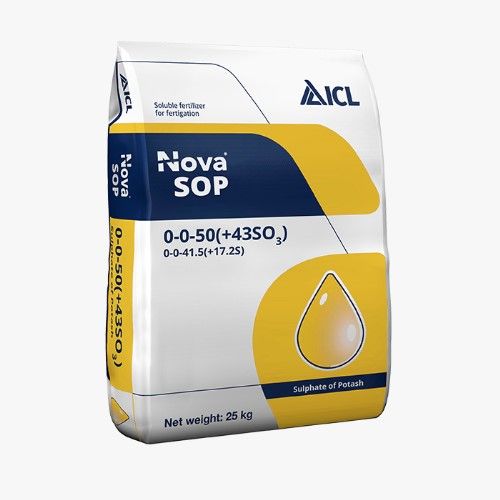 Мінеральне добриво Nova SOP 0+0+50+43SO3, 25 кг